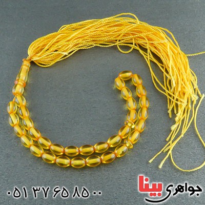تسبیح کهربا 33 دانه خاص و زیبا _کد:22224