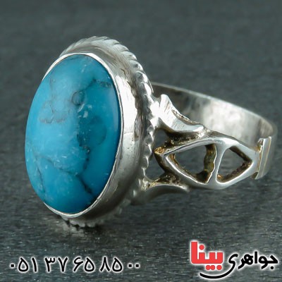 انگشتر فیروزه بسیار زیبا_کد:22260