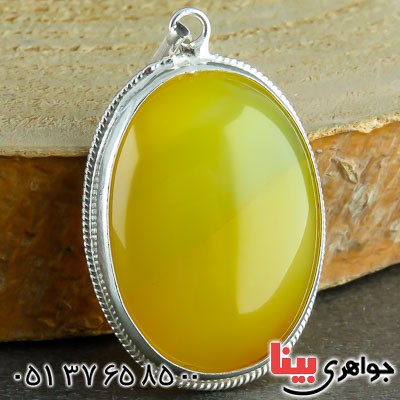 گردنبند عقیق شرف الشمس بسیار خوشرنگ و زیبا _کد:22276