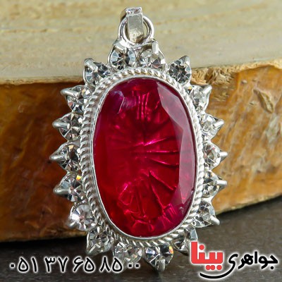 گردنبند یاقوت سرخ بسیار خوشرنگ و زیبا _کد:22332