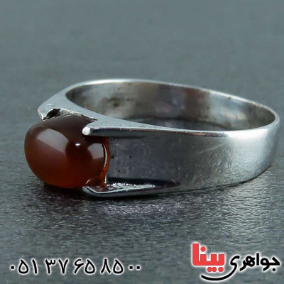 انگشتر عقیق یمنی زنانه ظریف و زیبا _کد:22506