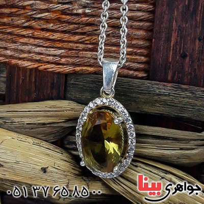 گردنبند الکساندریت زیبا و خوشرنگ زنانه _کد:22704