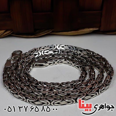 زنجیر نقره کرال فاخر _کد:22735