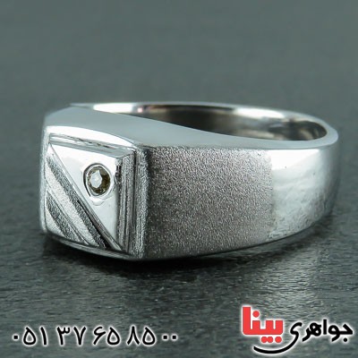 انگشتر الماس همراه با حرز 14 معصوم _کد:22840
