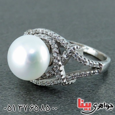 انگشتر مروارید زنانه بسیار زیبا