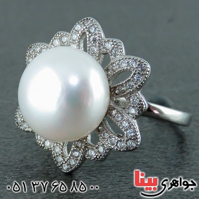 انگشتر مروارید زنانه بسیار زیبا