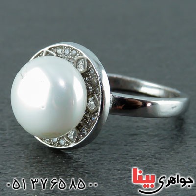 انگشتر مروارید زنانه بسیار زیبا _کد:22855