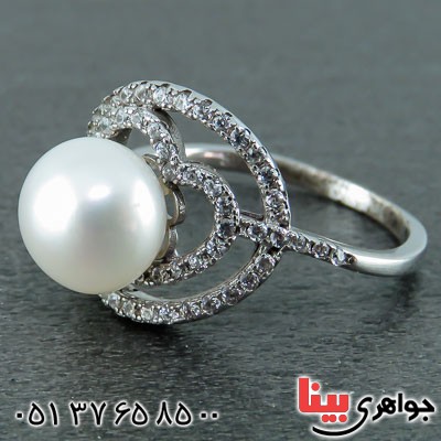 انگشتر مروارید زنانه بسیار شیک