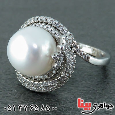 انگشتر مروارید زنانه بسیار زیبا