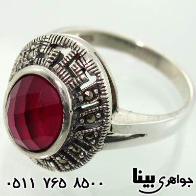 انگشتر یاقوت سرخ آلمانی زنانه