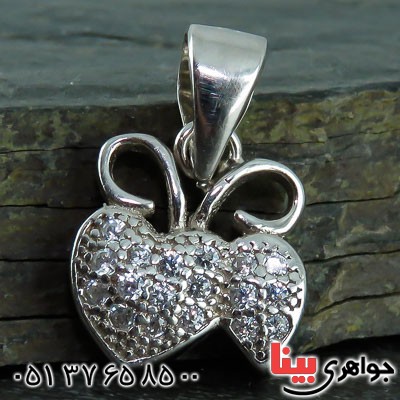 گردنبند نقره زیبا رودیوم زنانه _کد:22985