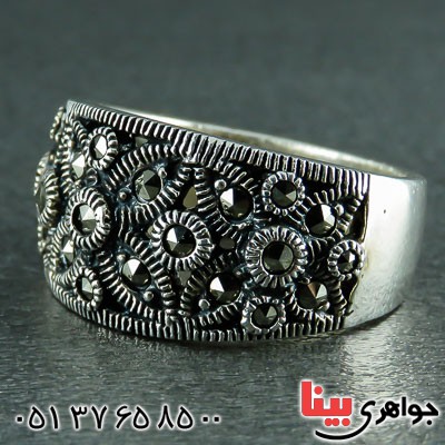 انگشتر نقره مارکازیتی زنانه زیبا _کد:23037