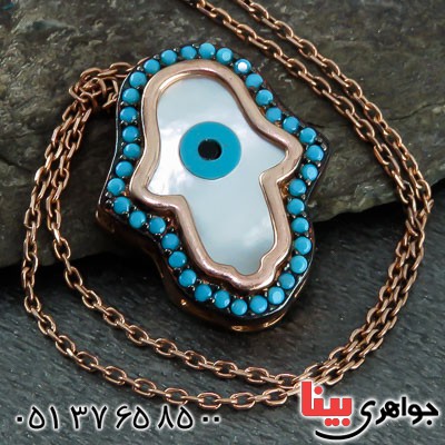گردنبند نقره خاص چشم زخم زنانه