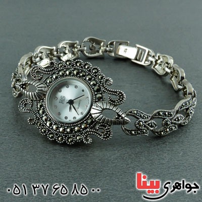 ساعت نقره مارکازیتی بسیار زیبا _کد:23185