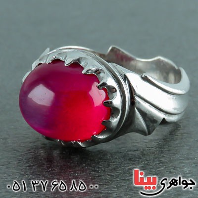 انگشتر یاقوت سرخ استار بسیار خوشرنگ _کد:23192