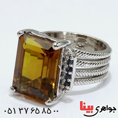 انگشتر الکساندریت  مردانه زیبا و خاص _کد:23306