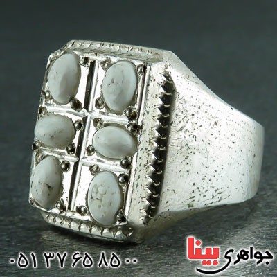 انگشتر خرمهره درشت مردانه _کد:23325
