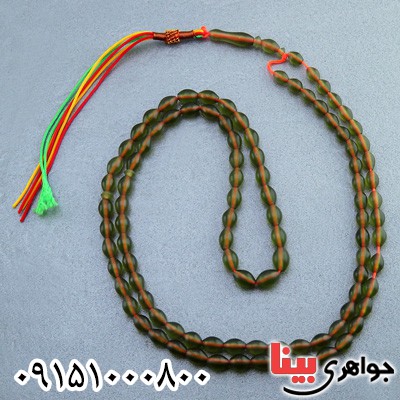 تسبیح شامقصود 101 دانه ای زیتونی افغان _کد:23640