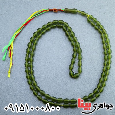 تسبیح شامقصود 101 دانه ای زیتونی افغان درجه یک _کد:23641