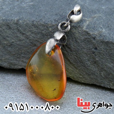 گردنبند کهربا لهستانی خوشرنگ و خاص _کد:23671