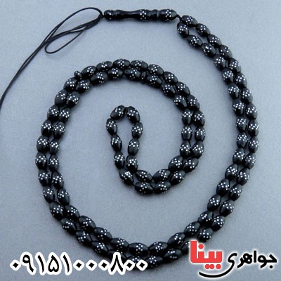 تسبیح یسر 101 دانه ای میخکوب زیبا _کد:23717