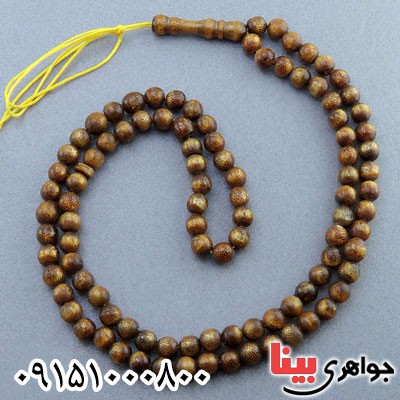 تسبیح یسر گلد مصری 101 دانه ای خوشرنگ _کد:23719
