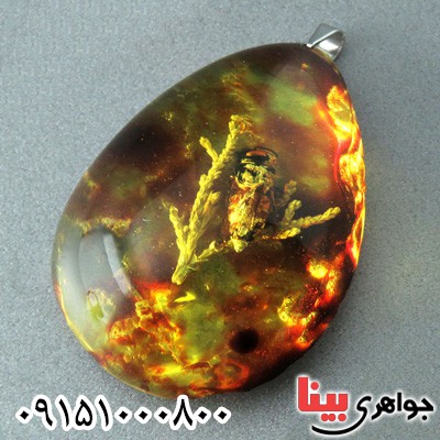 گردنبند کهربا خاص و زیبا _کد:23801