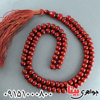 تسبیح سندلوس 101 دانه ای خوشرنگ و زیبا _کد:23827