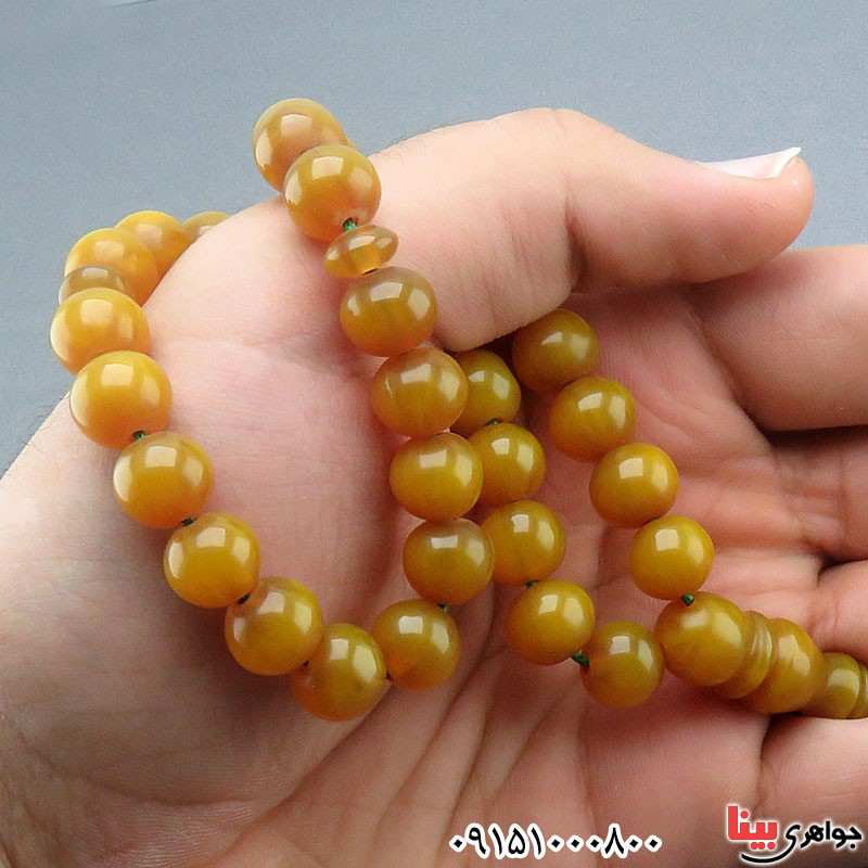 تسبیح سندلوس 33 دانه ای خوشرنگ فاخر آلمانی _کد:23867