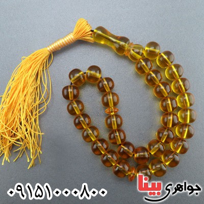 تسبیح سندلوس درشت و فاخر آلمانی 33 دانه ای بسیار زیبا _کد:23870