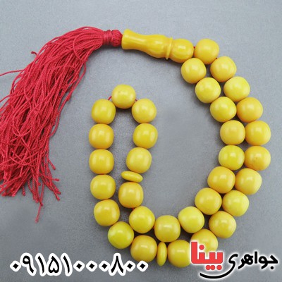 تسبیح سندلوس 33 دانه ای درشت و فاخر آلمانی _کد:23897