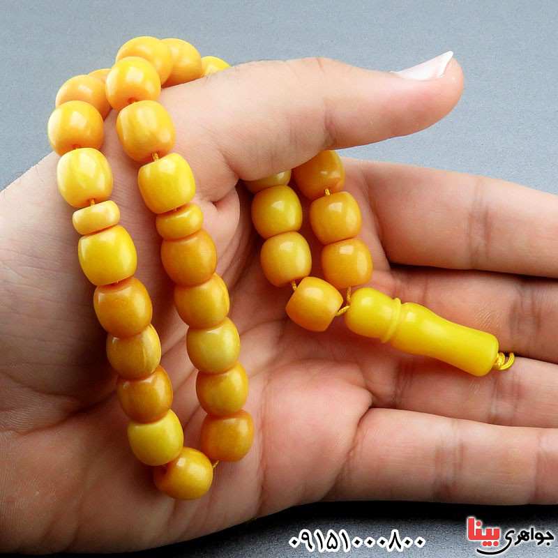 تسبیح سندلوس ۳۳ دانه ای آلمانی درشت فاخر _کد:23929