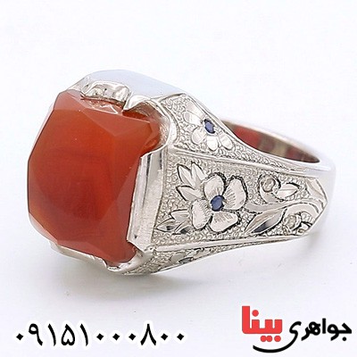 انگشتر عقیق یمنی فاخر مردانه