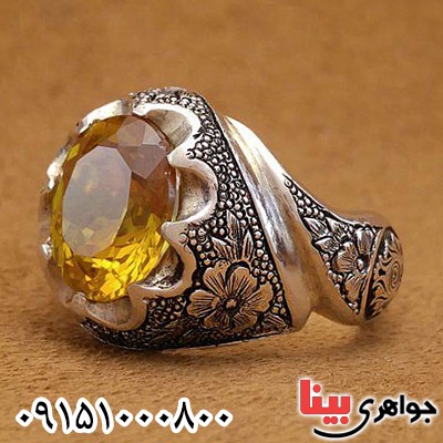 انگشتر الکساندریت  دست ساز مردانه_کد:24070