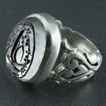 خطی با حکاکی علی (ع) _کد:24118 خطی با حکاکی علی (ع) _کد:24118