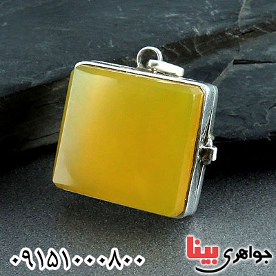گردنبند عقیق شرف الشمس درشت و فاخر _کد:24186