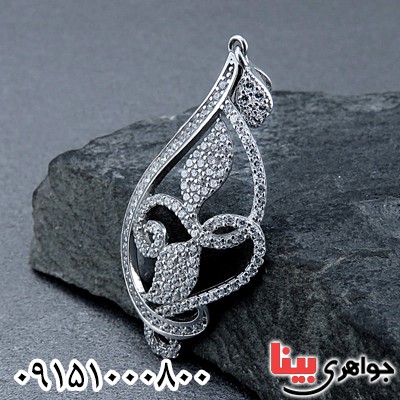 گردنبند نقره خاص زیبا زنانه _کد:24363