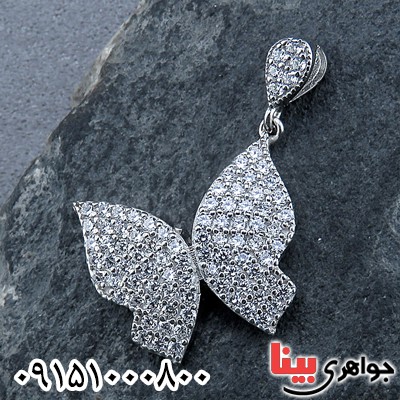 گردنبند نقره  زنانه زیبا و شیک _کد:24365