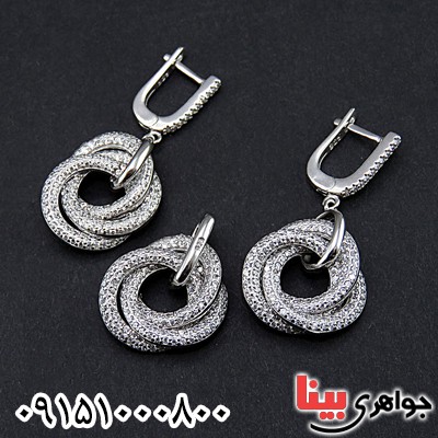 سرویس نقره  رودیوم زنانه