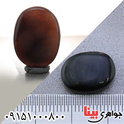 نگین انگشتر عقیق یمنی خاص با تراش دستی