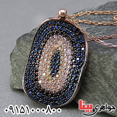 گردنبند نقره ترک زنانه خاص و زیبا _کد:24736