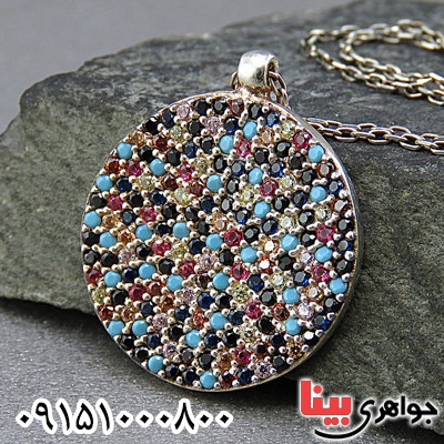 گردنبند نقره درشت خاص ترک زنانه