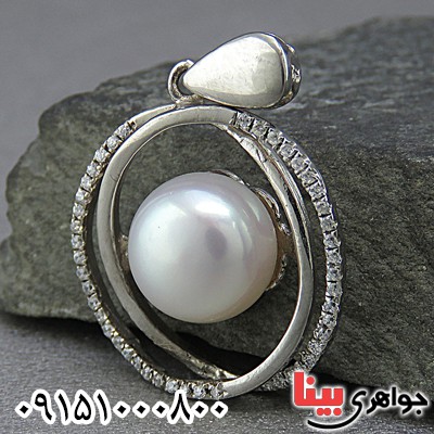 گردنبند مروارید طبیعی خاص زنانه _کد:24775