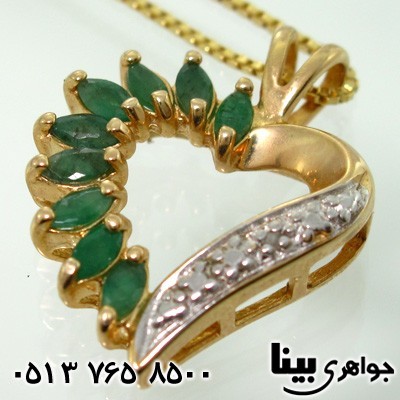 گردنبند زمرد درجه یک زنانه 01
