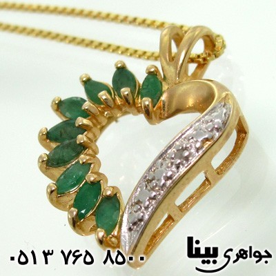 گردنبند زمرد درجه یک زنانه 01