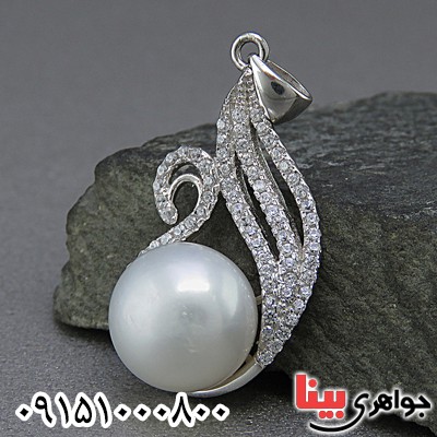 گردنبند مروارید طبیعی و شیک زنانه _کد:24824