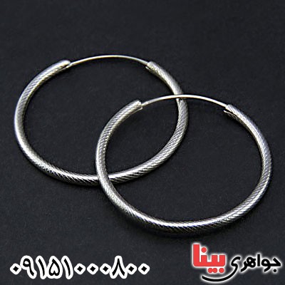 گوشواره نقره خاص بسیار زیبا _کد:24932