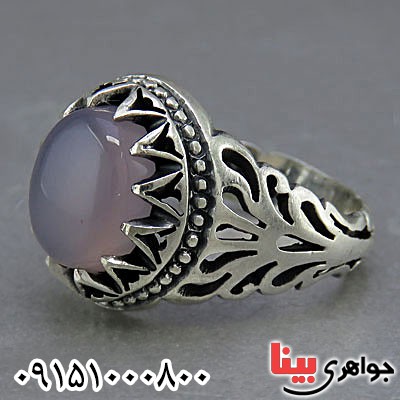 انگشتر عقیق یمنی کبود بسیار زیبا و خاص انگشتر عقیق یمنی کبود بسیار زیبا و خاص