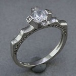 تک نگین رودیوم زنانه _کد:24969