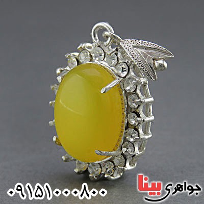 گردنبند عقیق شرف الشمس خوشرنگ بسیار زیبا زنانه _کد:25033